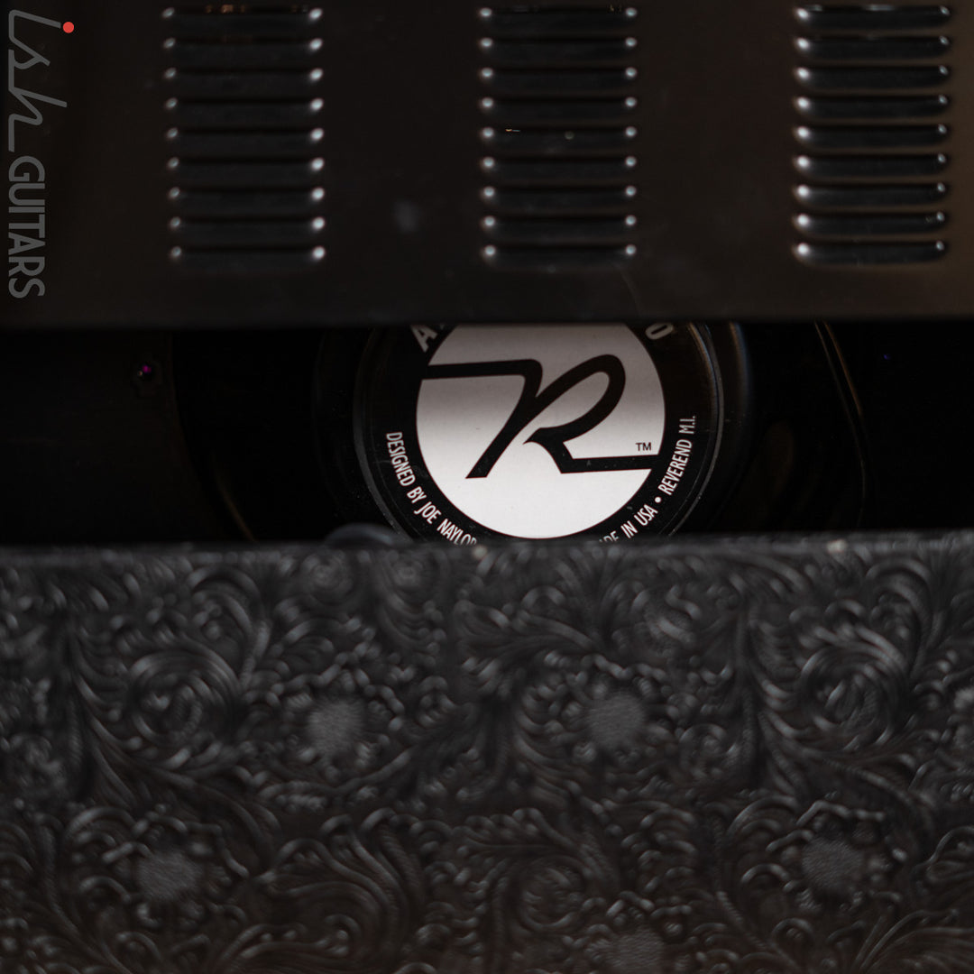 Reverend Hellhound 40/60 1x12 Combo Guitar Amplifier Black Paisley Wrap
