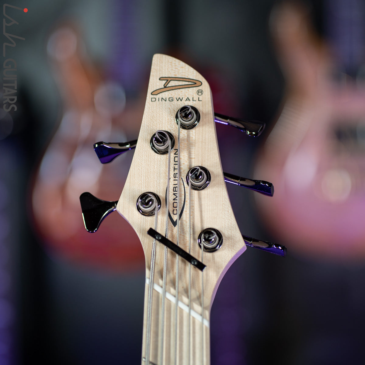 Dingwall Combustion 5-String Bass Natural – Ish Guitars