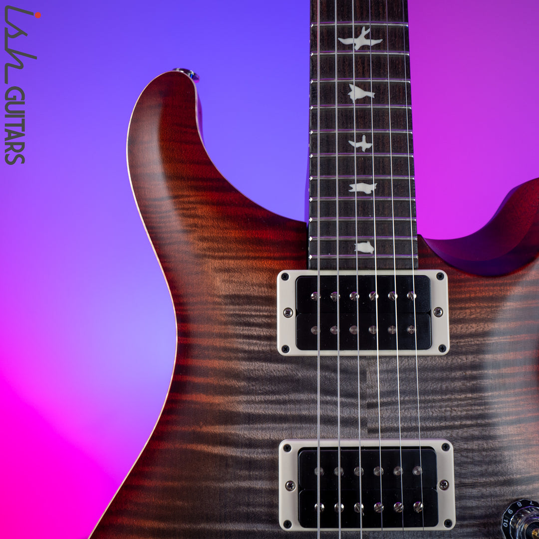 2020 PRS Paul Reed Smith CE 24 Charcoal Cherry Burst Satin