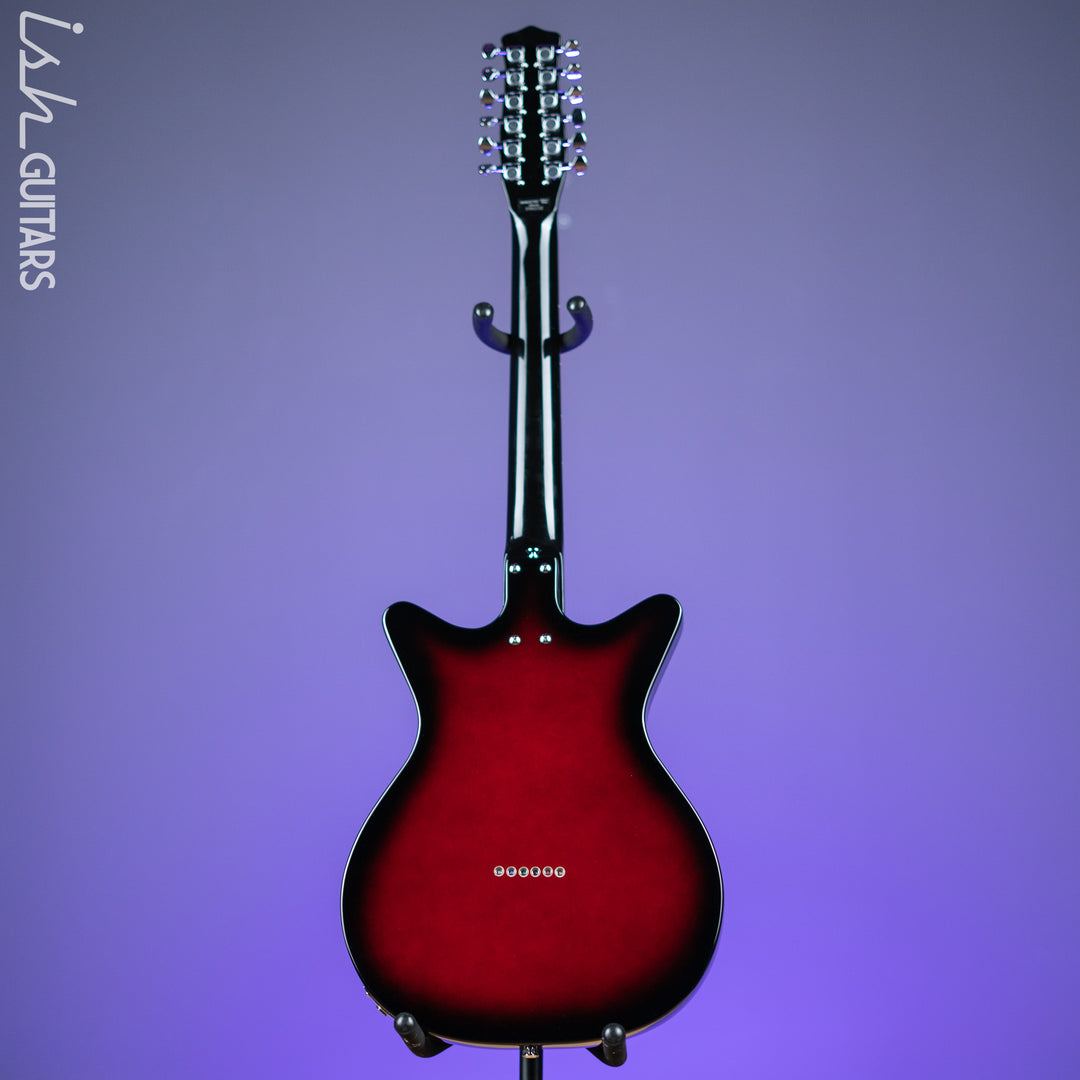 Danelectro 59x12 12-String Electric Guitar Red Burst Demo