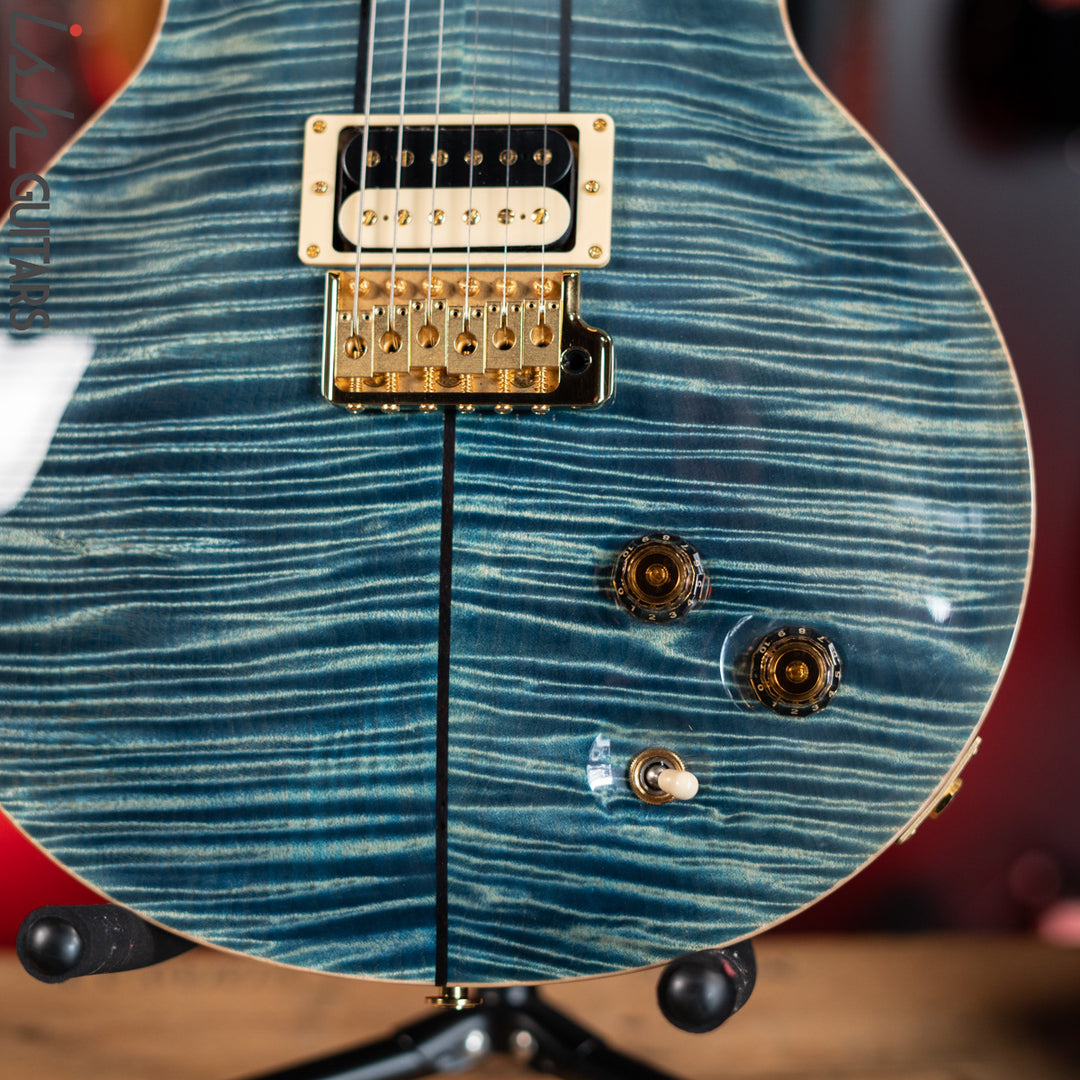 2005 PRS Santana II Private Stock Faded Aquamarine