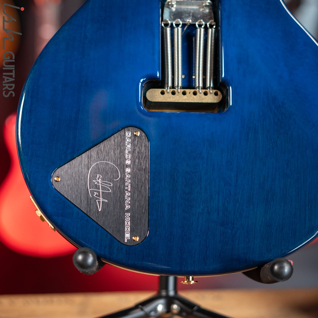 2005 PRS Santana II Private Stock Faded Aquamarine
