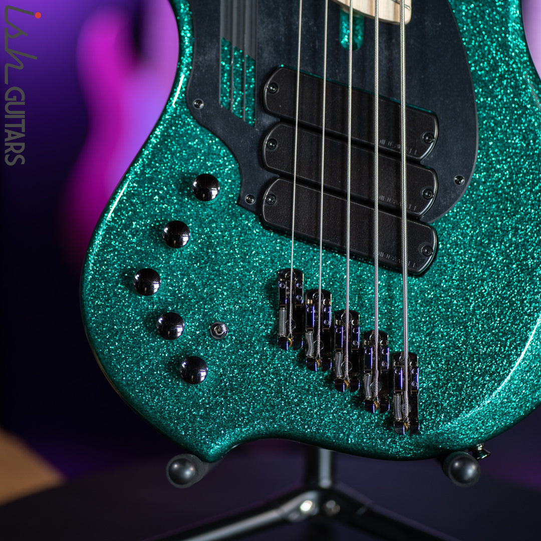 Dingwall Left Handed NG-3 5-String Gloss Metalflake Aquamarine