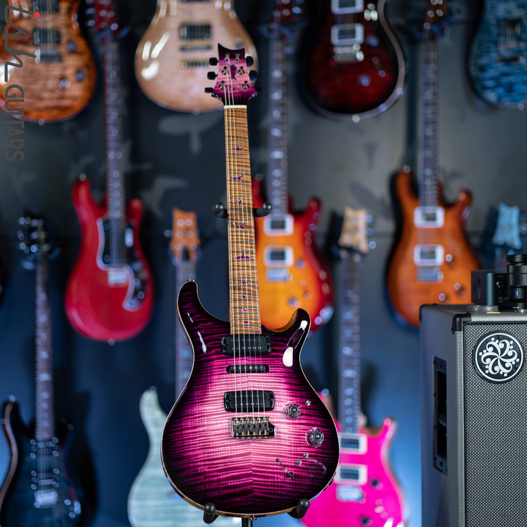 2021 PRS Private Stock Modern Eagle V Midnight Orchid Glow Smoked Burst