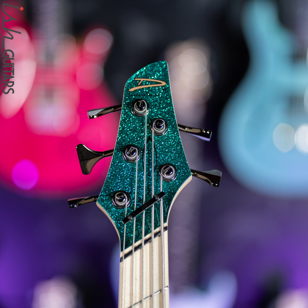 Dingwall Left Handed NG-3 5-String Gloss Metalflake Aquamarine