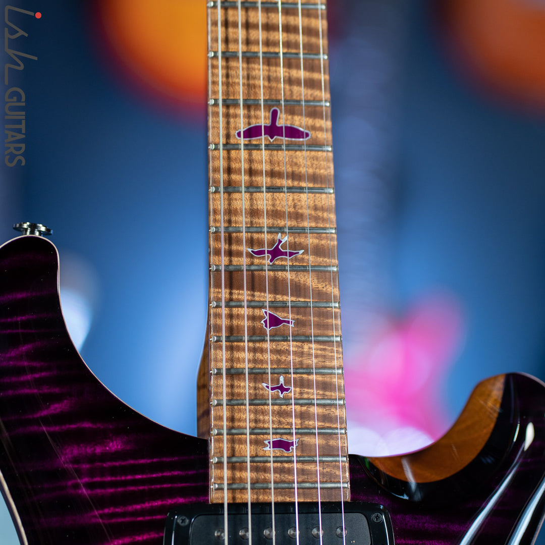 2021 PRS Private Stock Modern Eagle V Midnight Orchid Glow Smoked Burst