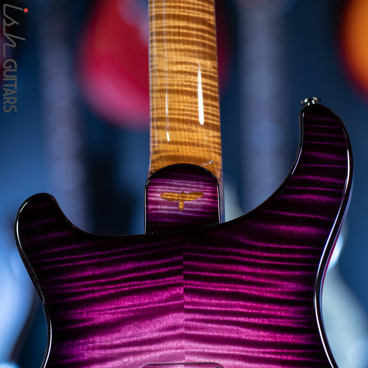 2021 PRS Private Stock Modern Eagle V Midnight Orchid Glow Smoked Burst