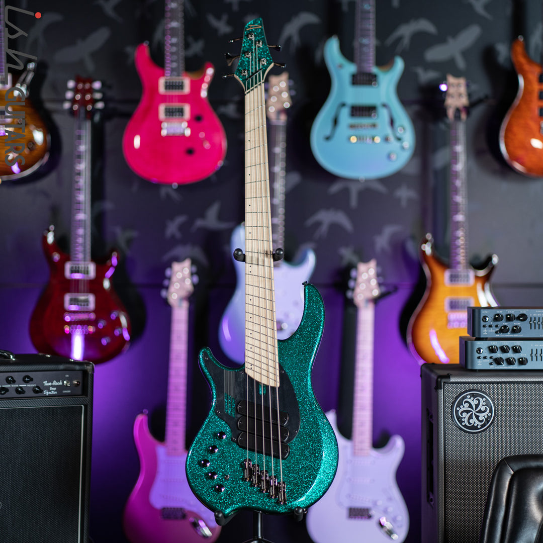 Dingwall Left Handed NG-3 5-String Gloss Metalflake Aquamarine