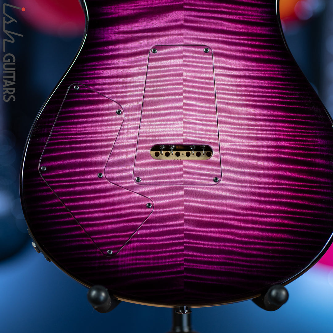 2021 PRS Private Stock Modern Eagle V Midnight Orchid Glow Smoked Burst
