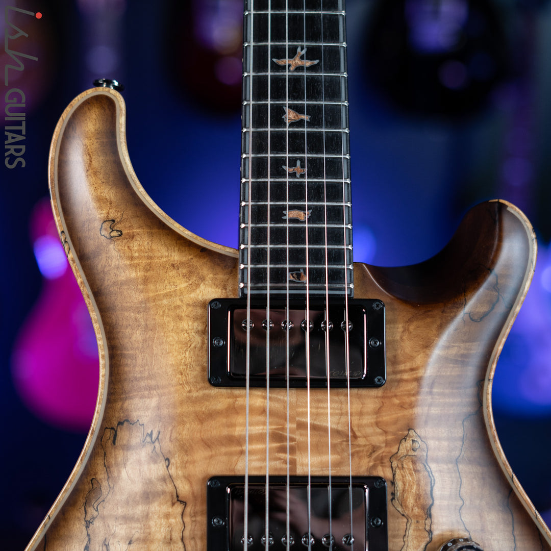 2019 PRS Private Stock Custom 24 Spalted Maple Natural Satin