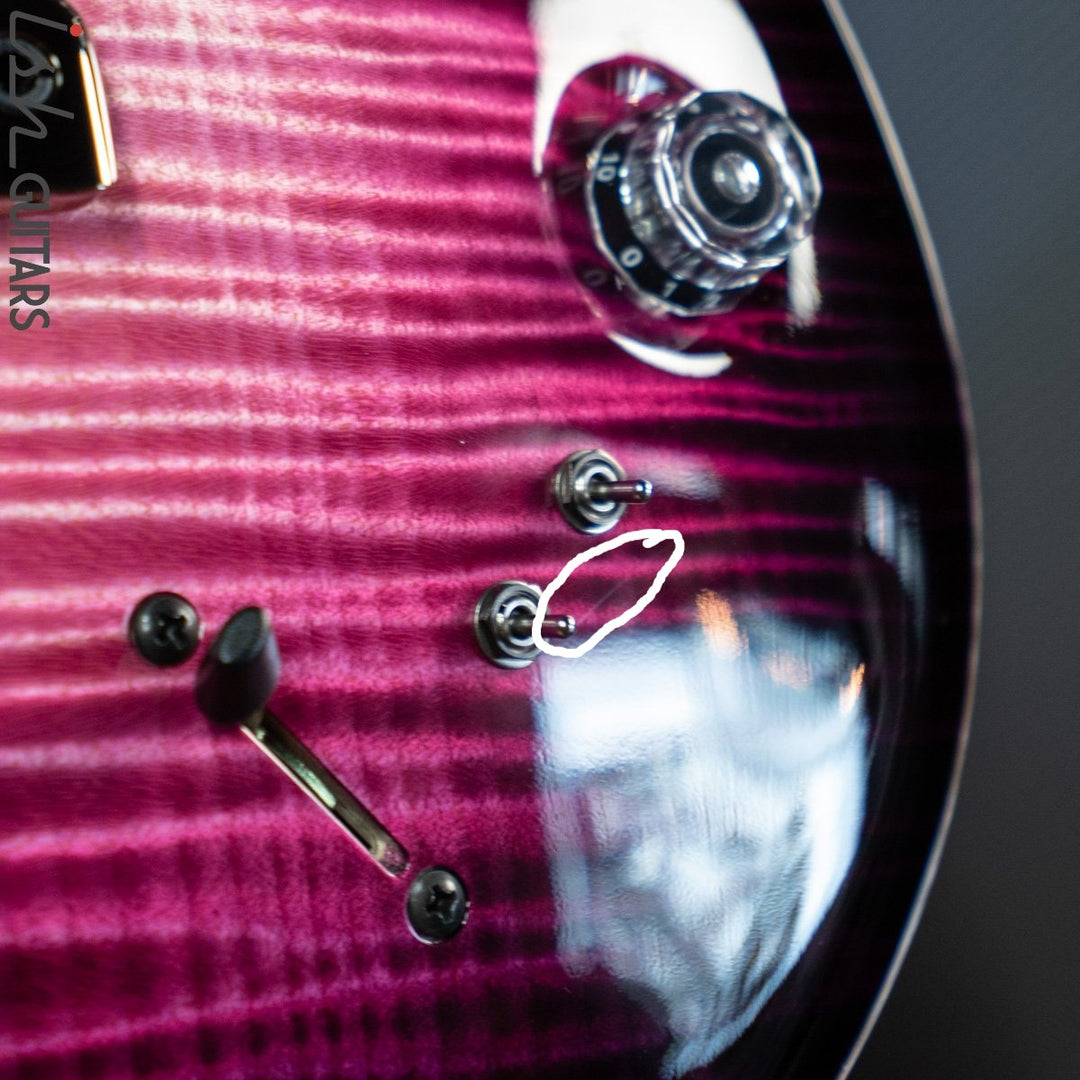 2021 PRS Private Stock Modern Eagle V Midnight Orchid Glow Smoked Burst