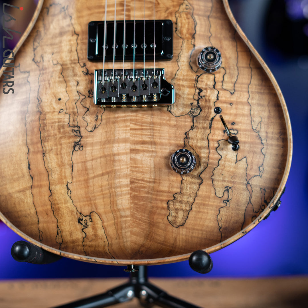 2019 PRS Private Stock Custom 24 Spalted Maple Natural Satin
