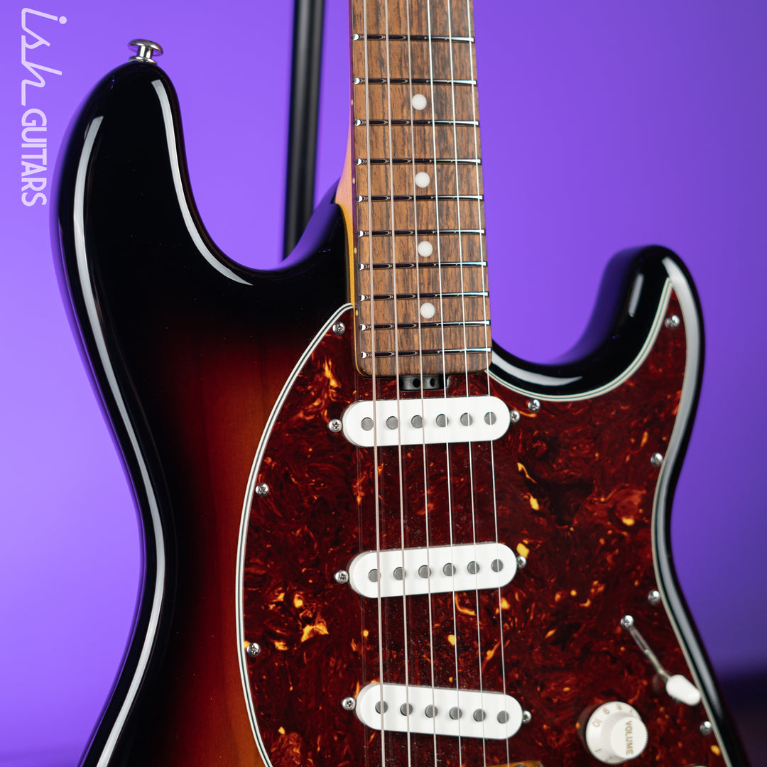 2016 Ernie Ball Music Man Cutlass SSS Vintage Sunburst