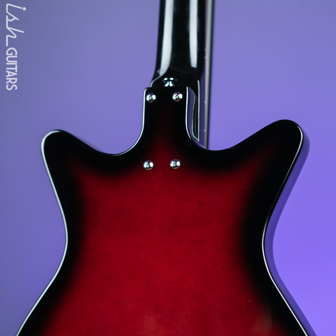 Danelectro 59x12 12-String Electric Guitar Red Burst Demo