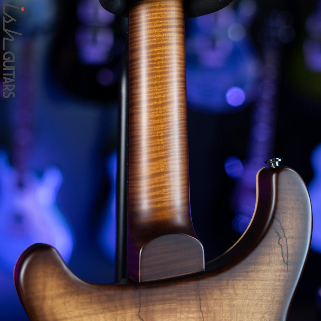 2019 PRS Private Stock Custom 24 Spalted Maple Natural Satin