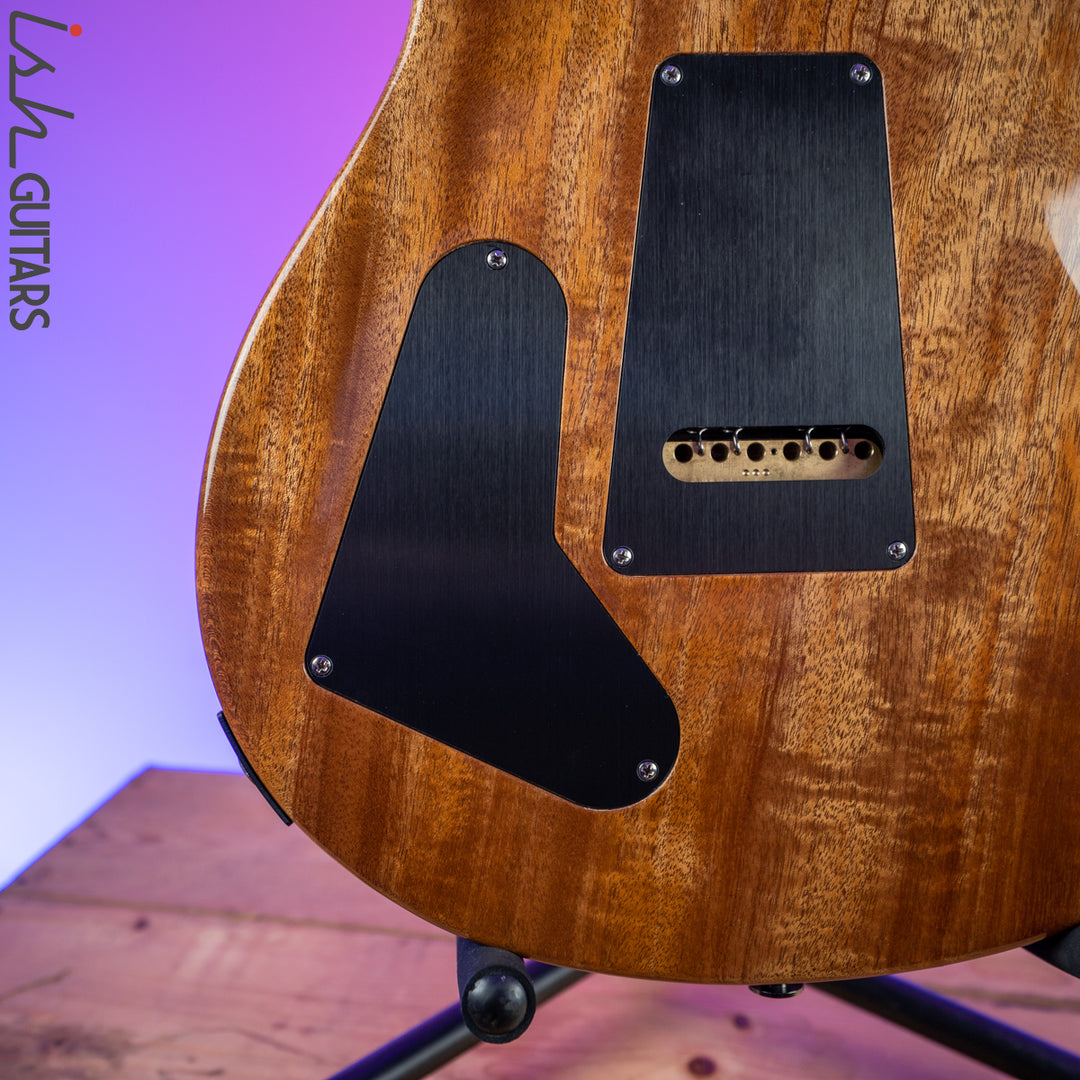 PRS Wood Library Custom 22 Soapbar 10 Top Quilt Aquableux