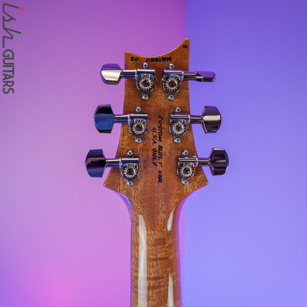 PRS Wood Library Custom 22 Soapbar 10 Top Quilt Aquableux