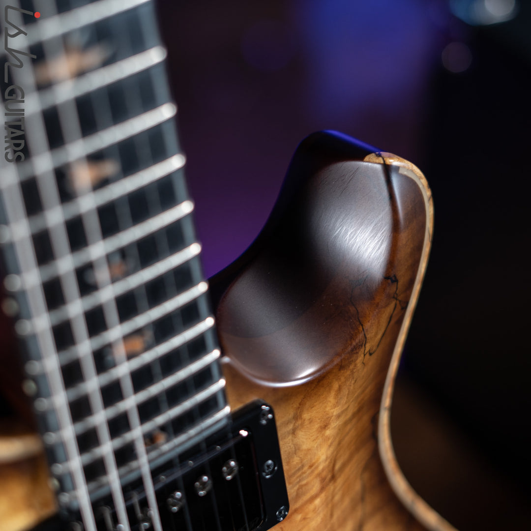2019 PRS Private Stock Custom 24 Spalted Maple Natural Satin