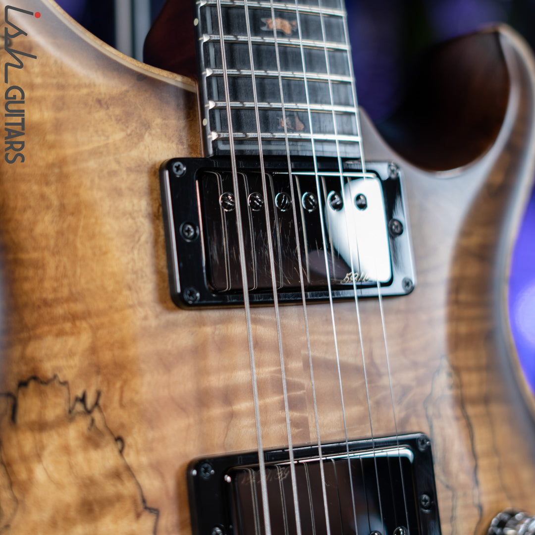 2019 PRS Private Stock Custom 24 Spalted Maple Natural Satin