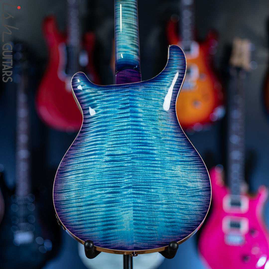 2020 PRS Hollowbody II McCarty 594 Wood Library Aqua Blue Purple Burst