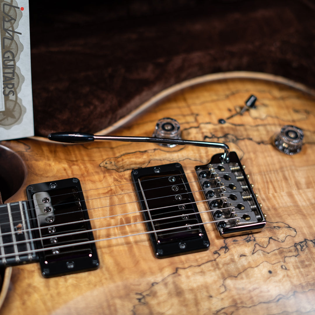 2019 PRS Private Stock Custom 24 Spalted Maple Natural Satin