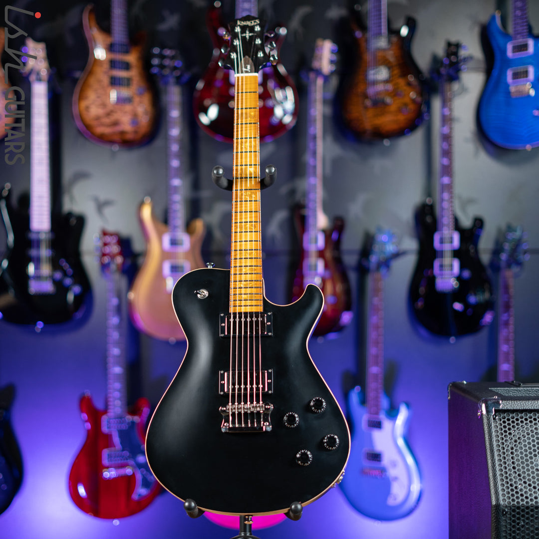 2018 Knaggs Kenai T3 Black with Roasted Maple Neck