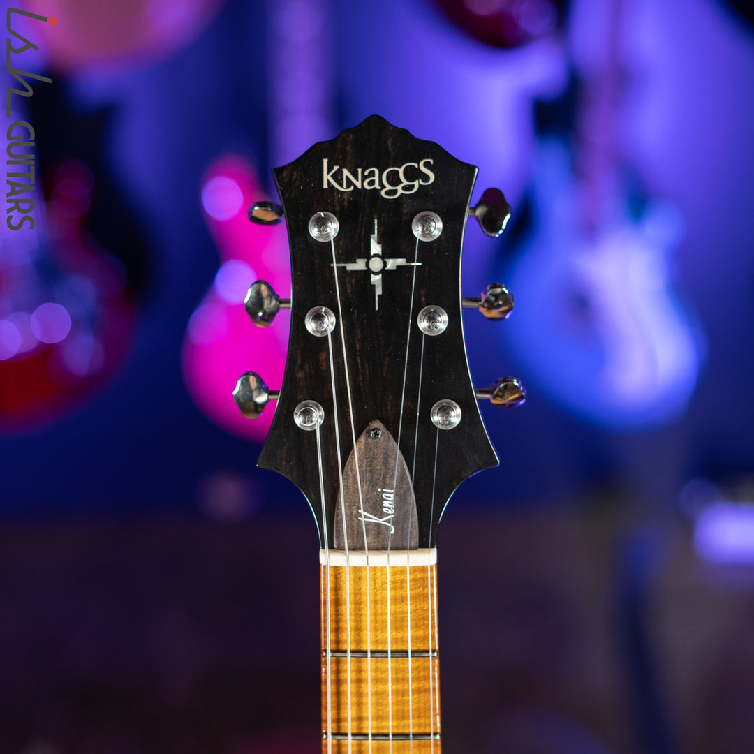 2018 Knaggs Kenai T3 Black with Roasted Maple Neck