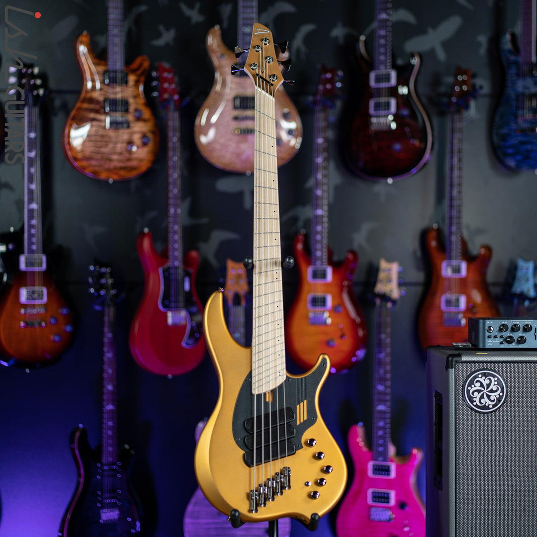 Dingwall NG-3 5-String Matte Gold Metallic Bass