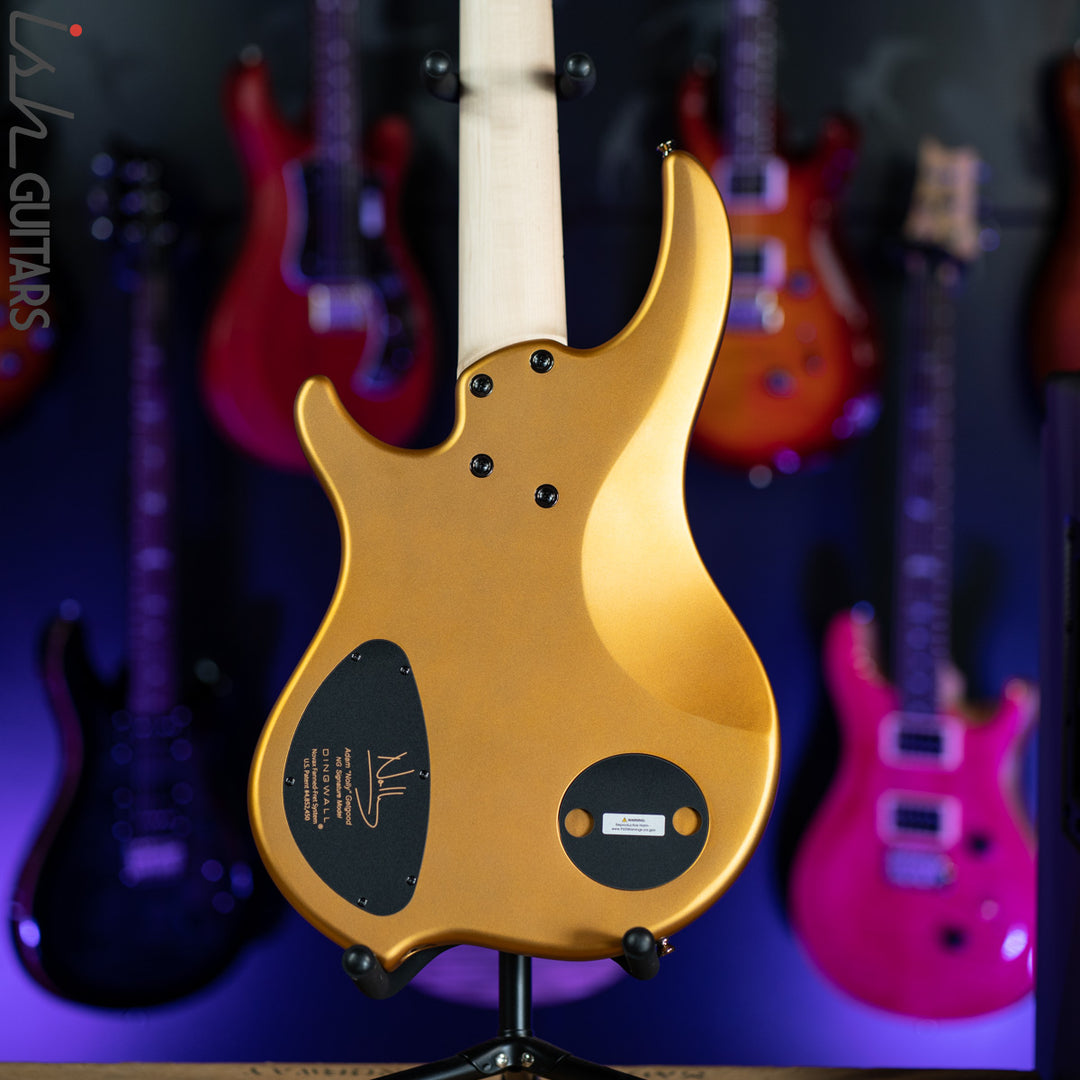 Dingwall NG-3 5-String Matte Gold Metallic Bass