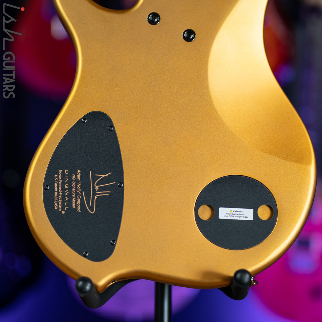 Dingwall NG-3 5-String Matte Gold Metallic Bass