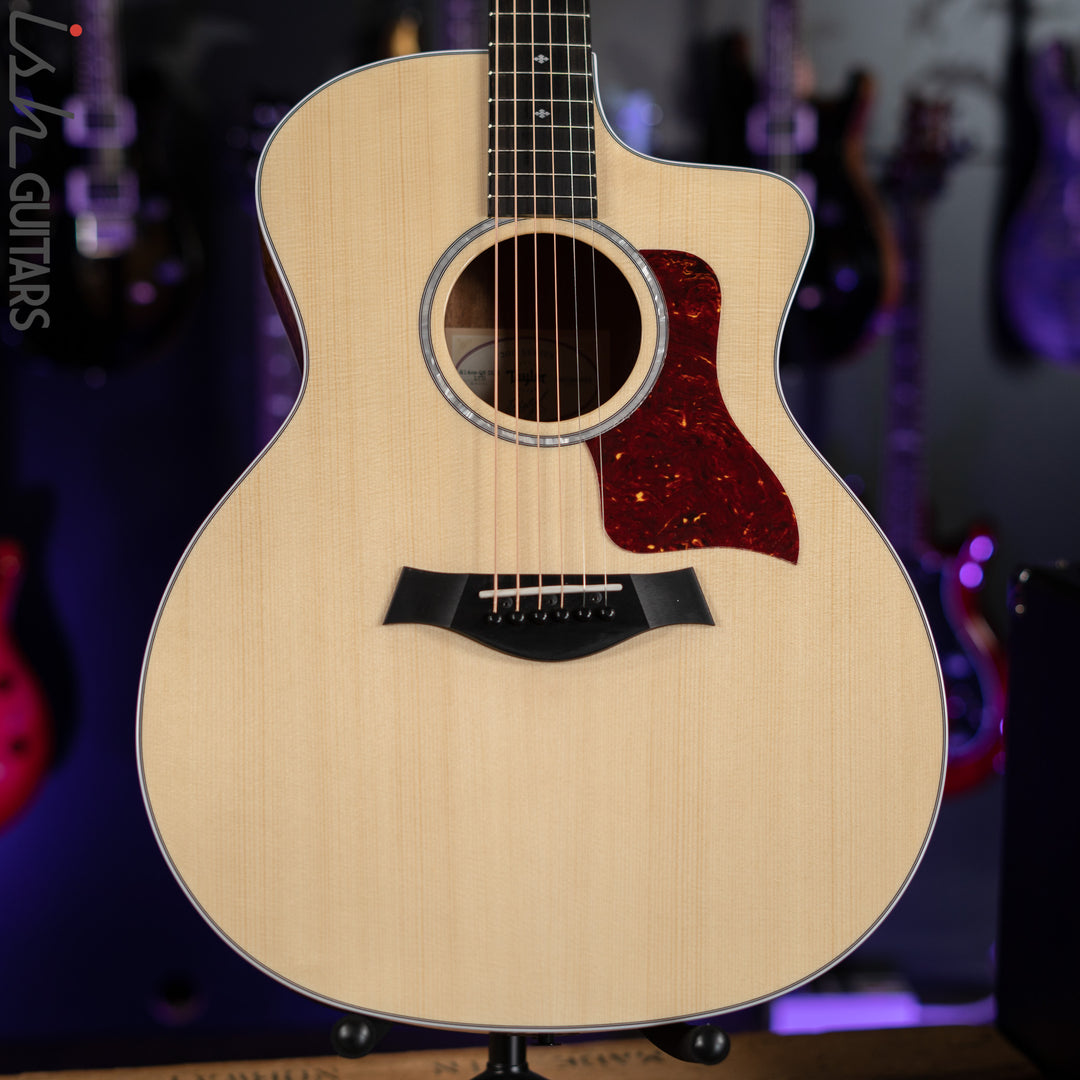 Taylor 214ce-QS Deluxe Limited Acoustic-Electric Guitar Natural