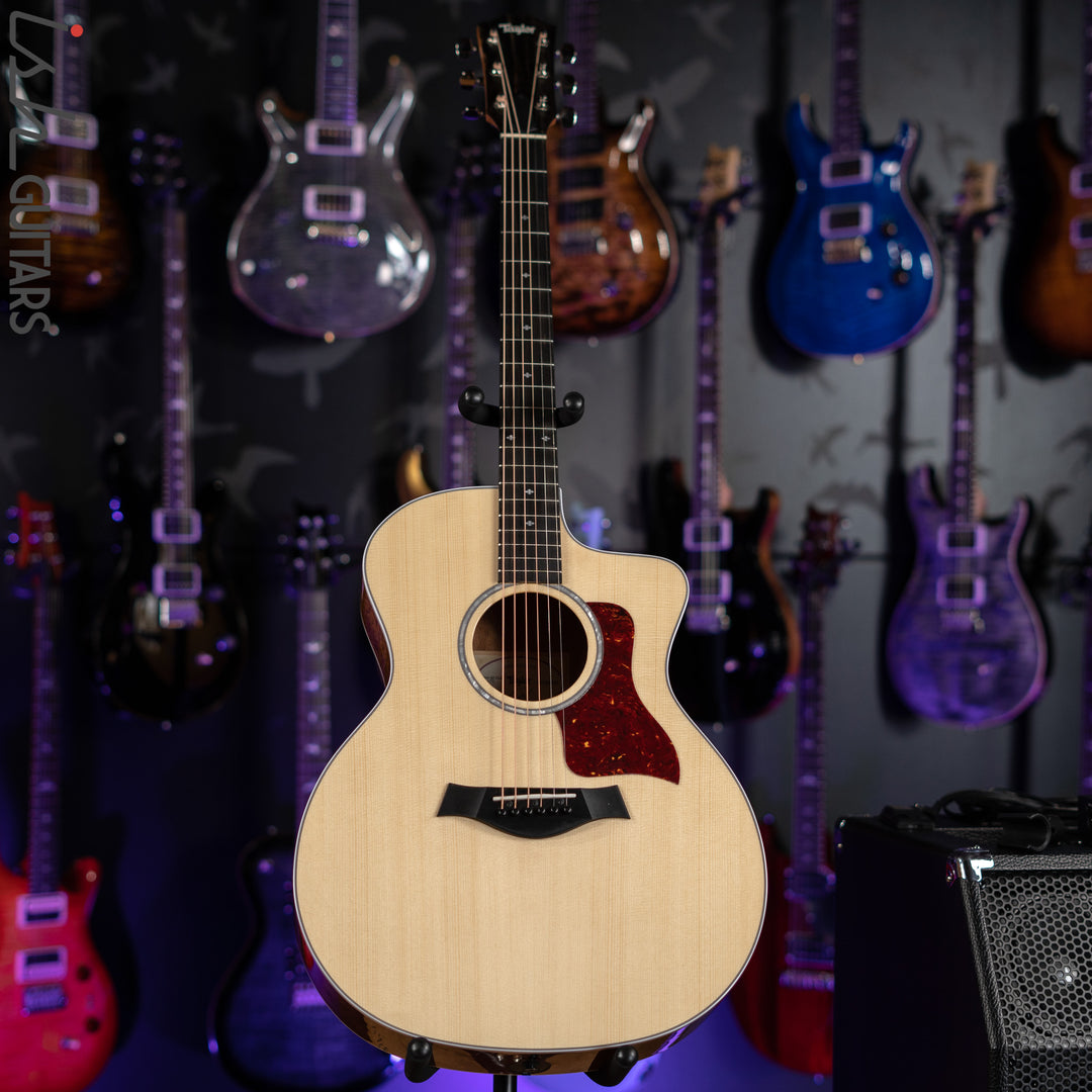 Taylor 214ce-QS Deluxe Limited Acoustic-Electric Guitar Natural