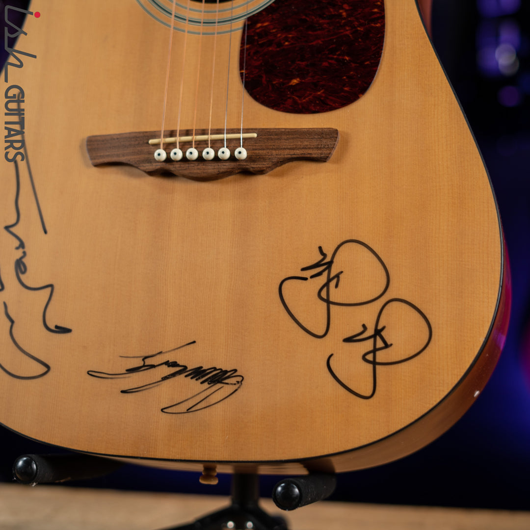 1990s Alvarez 5210 Acoustic Signed By Crosby, Stills, &amp; Nash