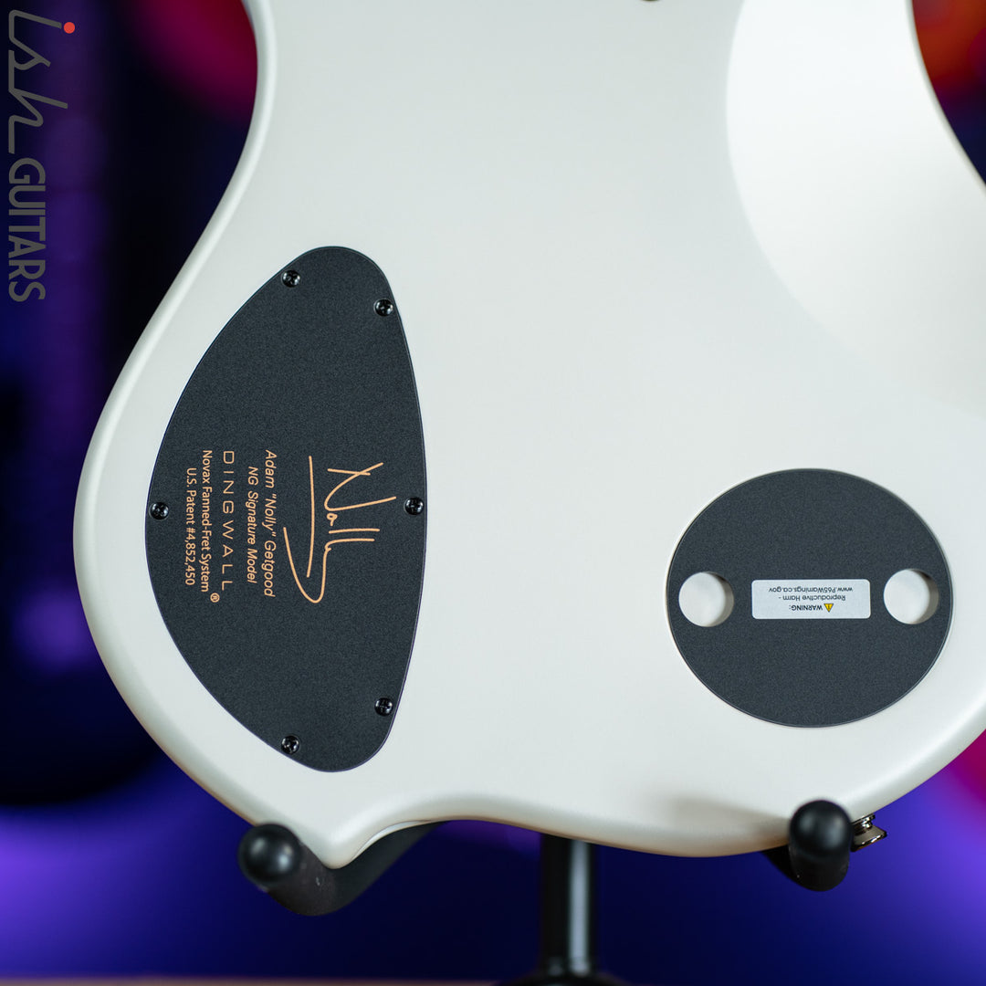 Dingwall NG-3 5-String Bass Ducati White