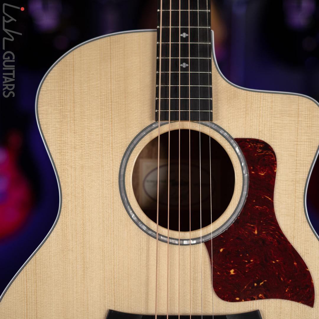 Taylor 214ce-QS Deluxe Limited Acoustic-Electric Guitar Natural