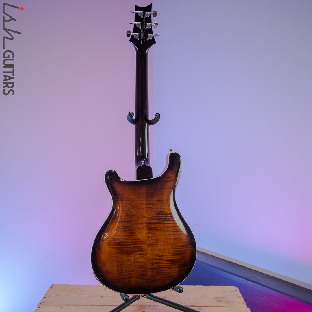2020 PRS Paul Reed Smith SE Hollowbody II Piezo Black Gold Burst