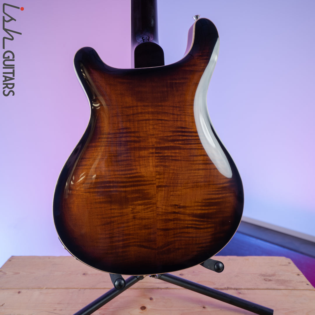 2020 PRS Paul Reed Smith SE Hollowbody II Piezo Black Gold Burst