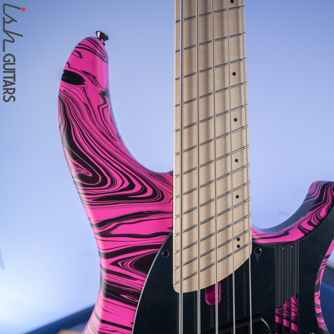 Dingwall NG-3 Matte Pink Swirl 5-String Bass B-Stock