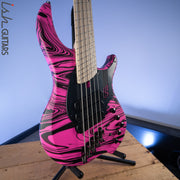 Dingwall NG-3 Matte Pink Swirl 5-String Bass B-Stock