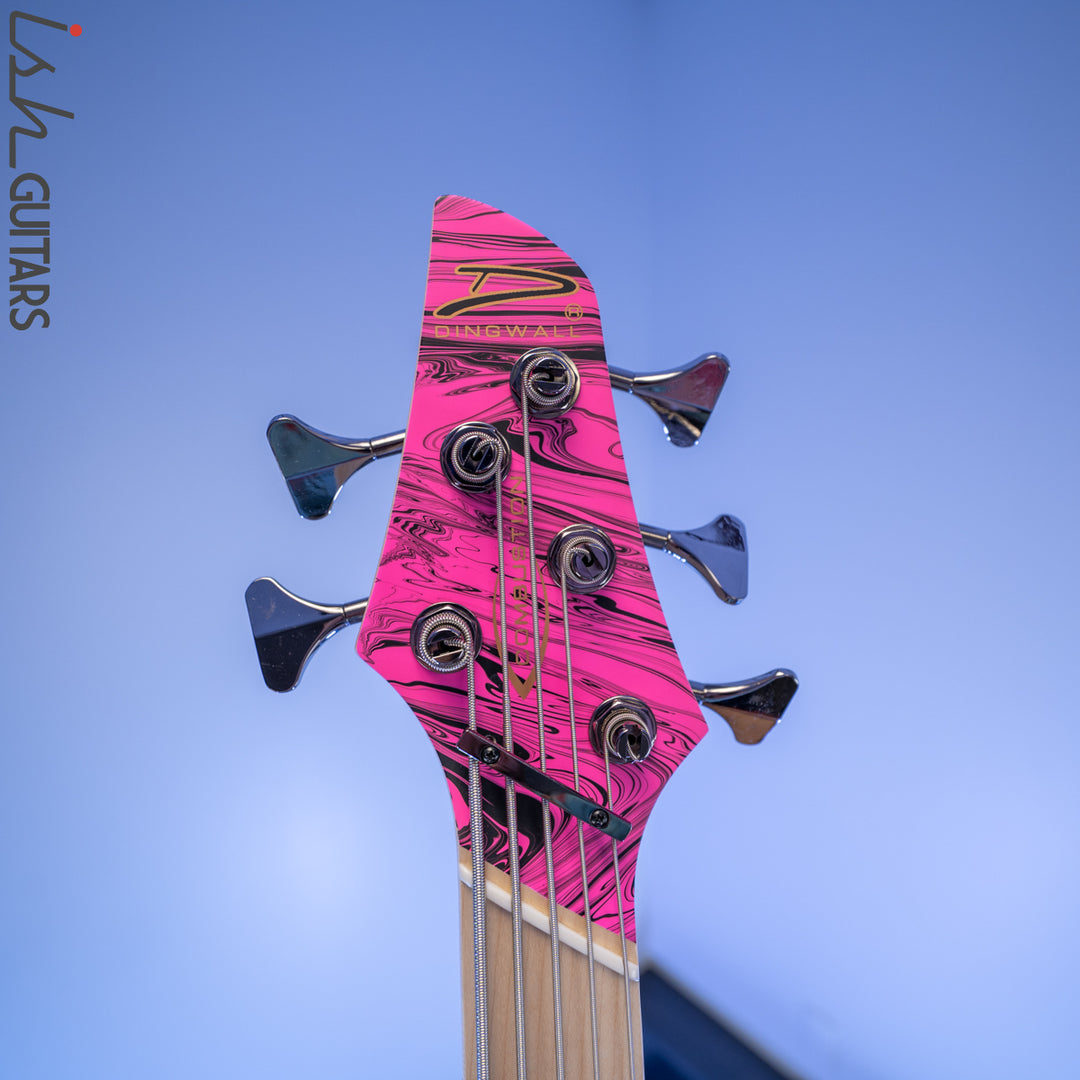 Dingwall NG-3 Matte Pink Swirl 5-String Bass B-Stock
