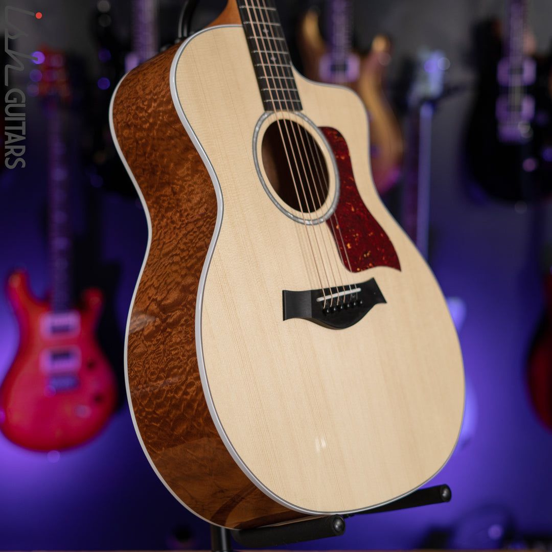 Taylor 214ce-QS Deluxe Limited Acoustic-Electric Guitar Natural
