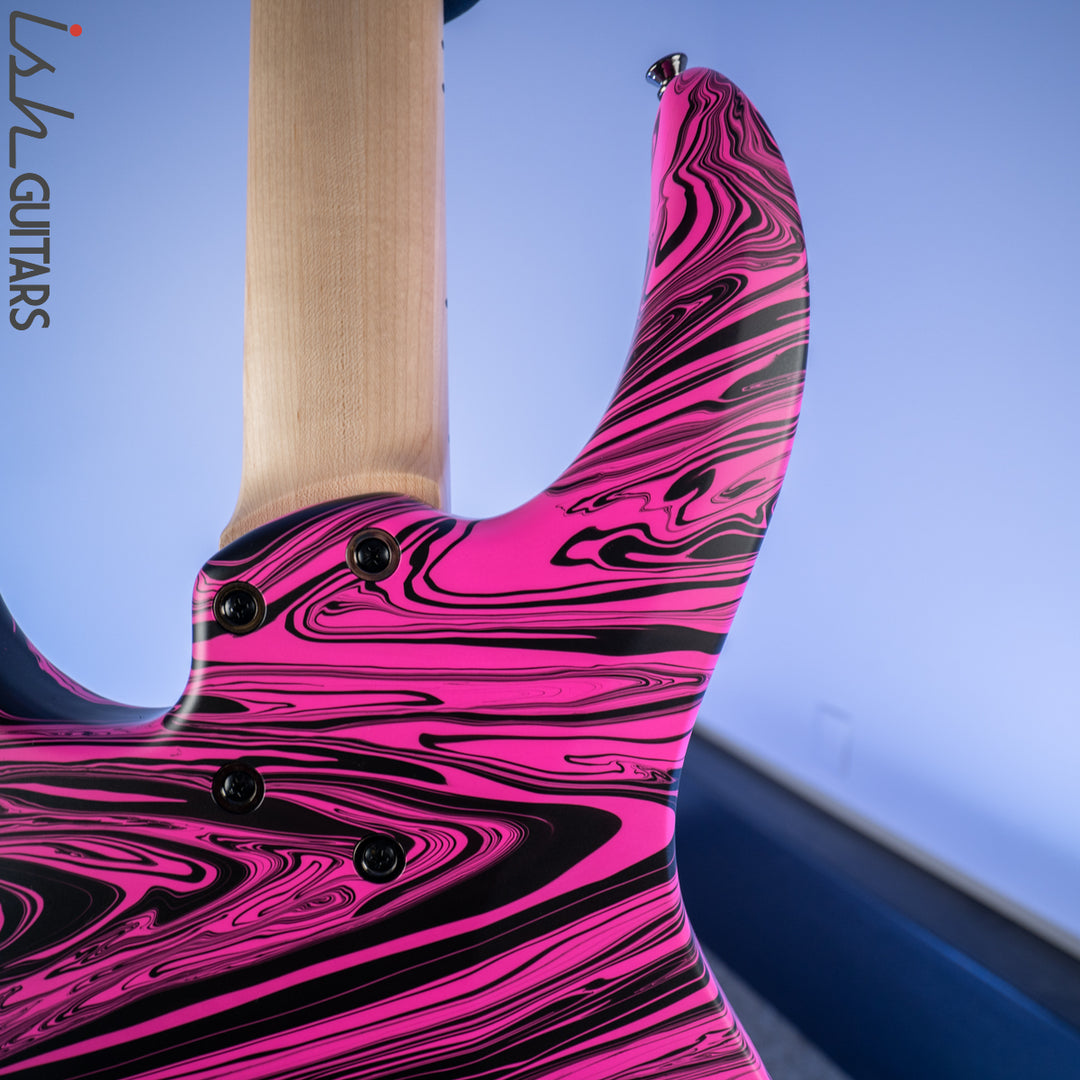 Dingwall NG-3 Matte Pink Swirl 5-String Bass B-Stock