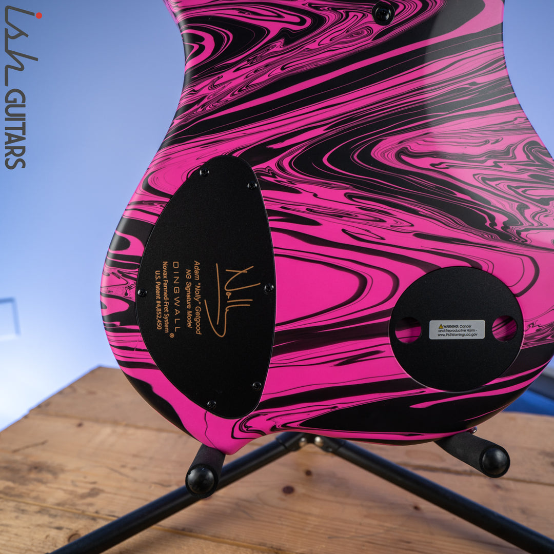 Dingwall NG-3 Matte Pink Swirl 5-String Bass B-Stock
