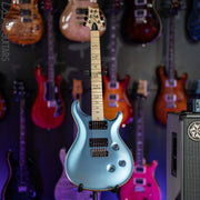PRS Custom 24 Wood Library Frost Blue Opaque Satin Figured Maple