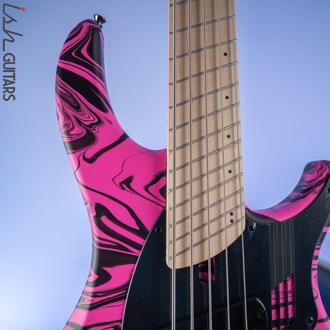 Dingwall NG-3 Matte Pink Swirl 5-String Bass