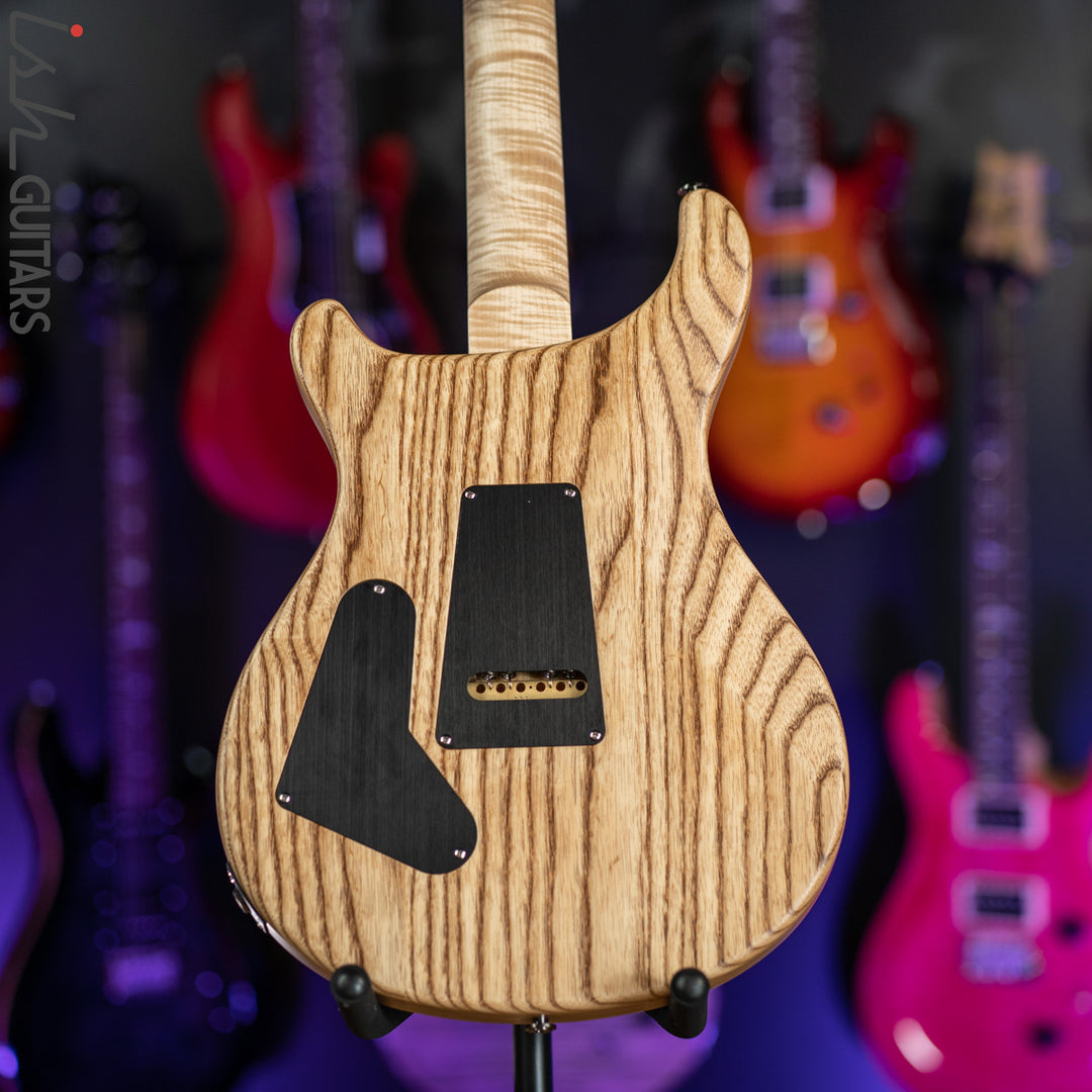 PRS Custom 24 Wood Library Frost Blue Opaque Satin Figured Maple