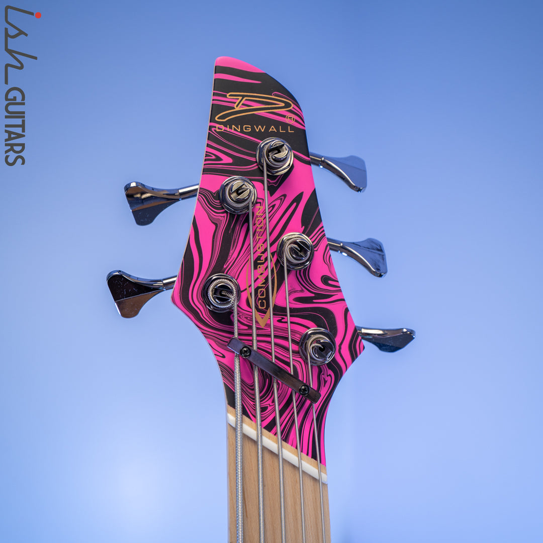 Dingwall NG-3 Matte Pink Swirl 5-String Bass