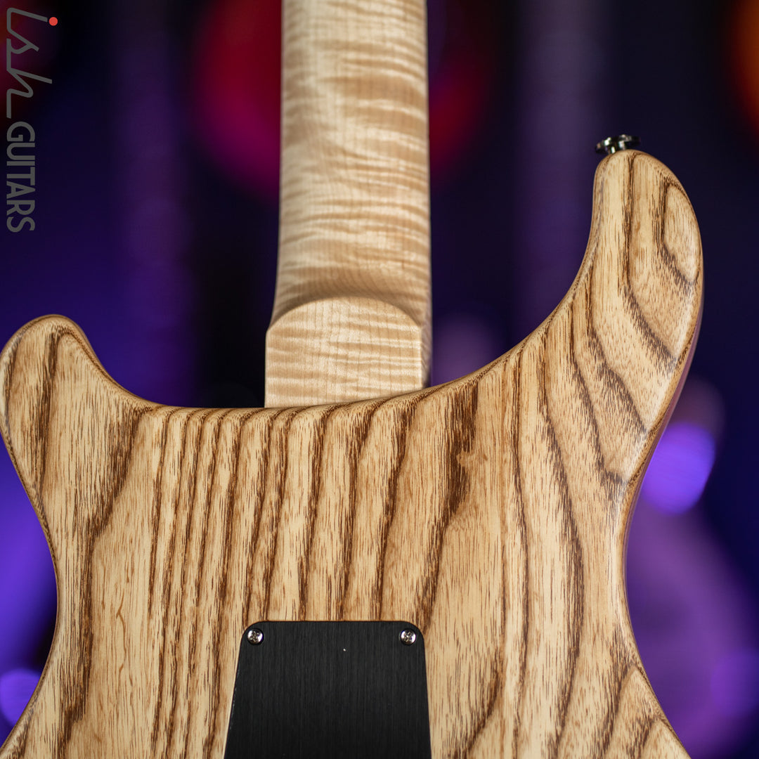 PRS Custom 24 Wood Library Frost Blue Opaque Satin Figured Maple
