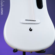 Lava Music Lava ME 3 Smart Acoustic Guitar 38” Left-Handed White w/ Space Bag