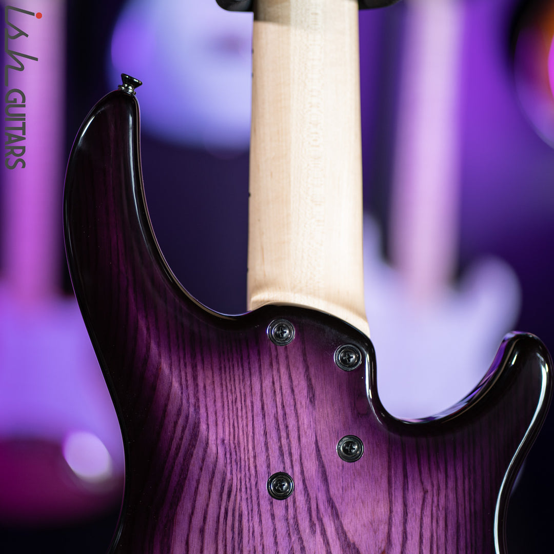 Dingwall Combustion Left-Handed 3 PUP 5-String Amethyst Burst